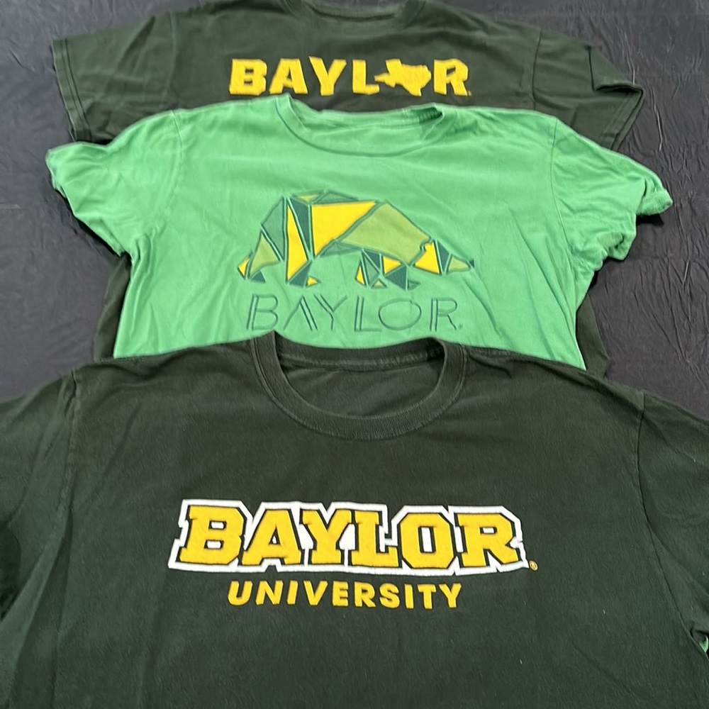 THREE Baylor Bears 🐻 T-shirts